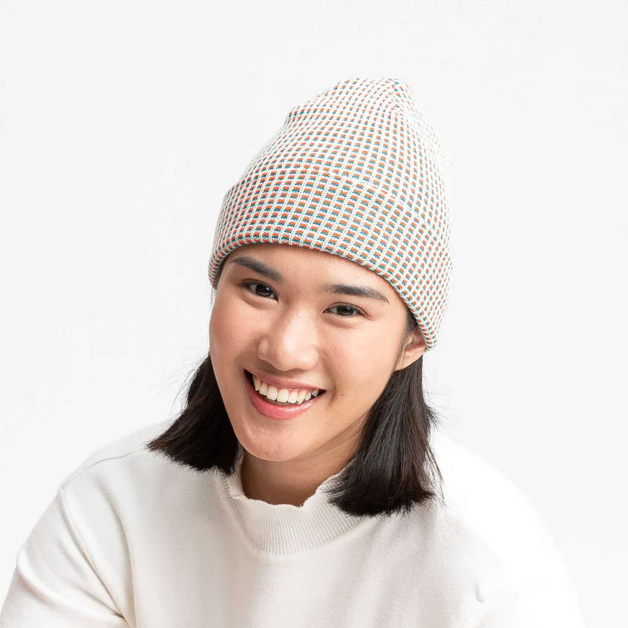 Grid Rib Knit Hat: Jade – ICA Retail Store