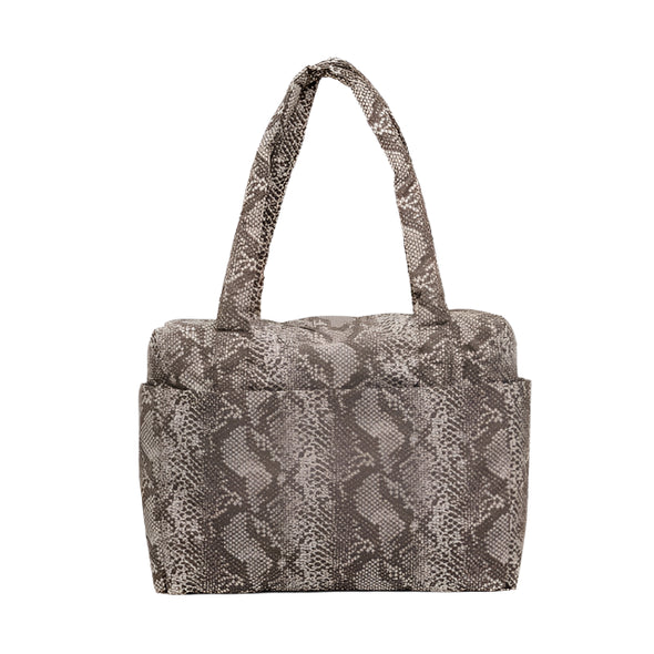 Small Cloud Carry-On: Snakeskin