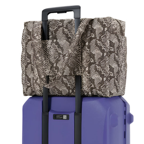 Small Cloud Carry-On: Snakeskin