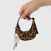 Crescent Bag Charm: Leopard