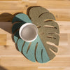 Monstera Trivet: Sage/Coastal