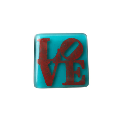 Glass Magnet: LOVE