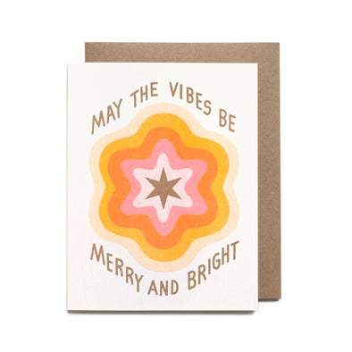 Merry and Bright Vibes Card