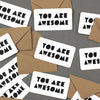 You Are Awesome Mini Note Set