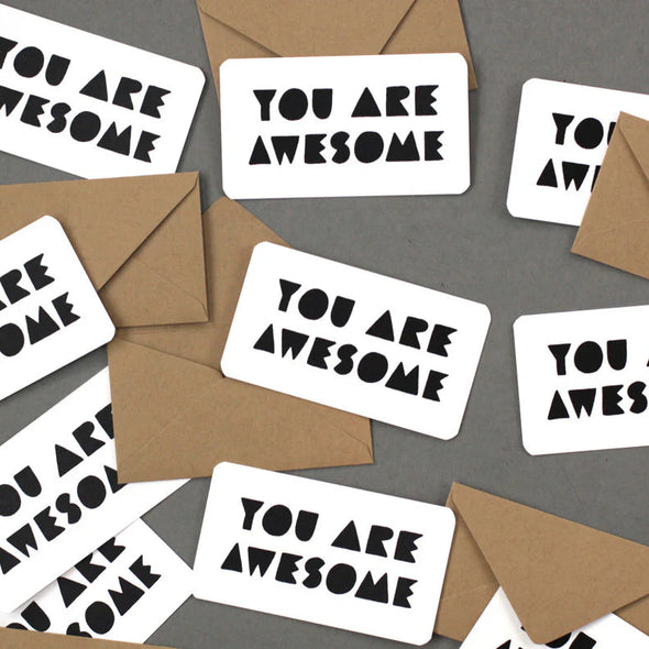 You Are Awesome Mini Note Set