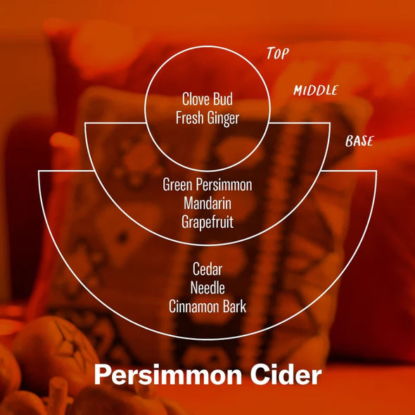 Soy Candle: Persimmon Cider