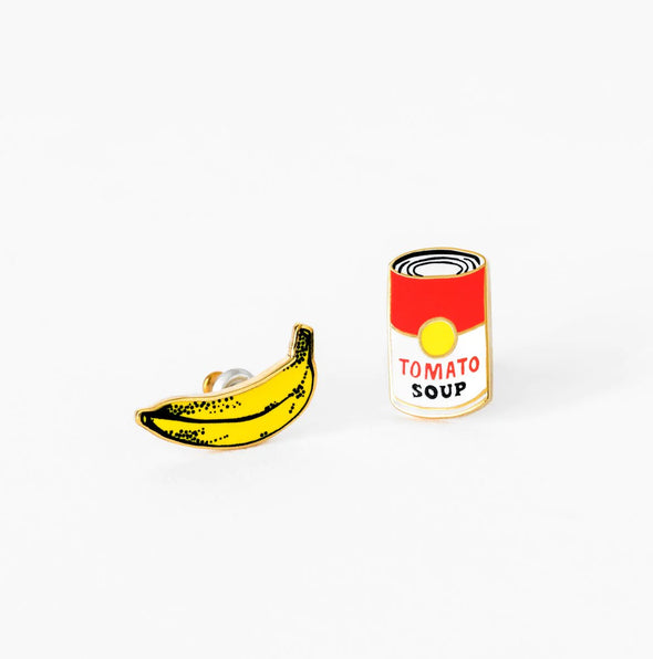 Studs: Pop Art Banana/Soup