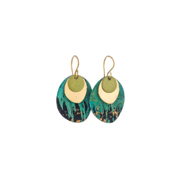 Earrings: Rocks | Forest