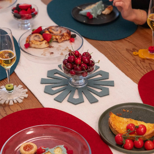 Snowflake Trivet: Spruce