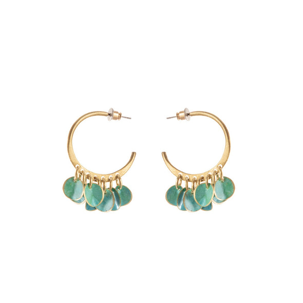Earrings: Chola Hoops Medium