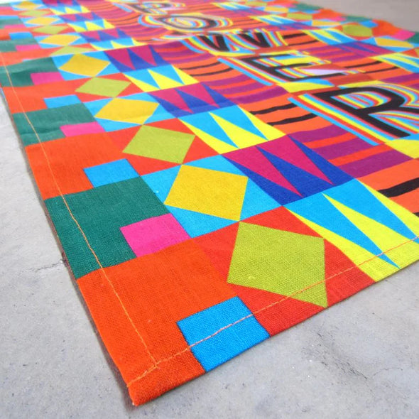 Power Tea Towel X Jeffrey Gibson