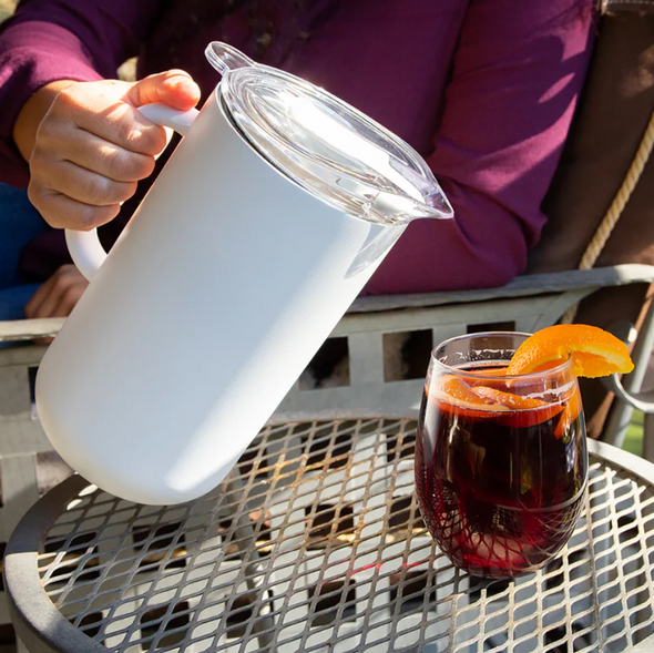 Insulated Pitcher: White Icing