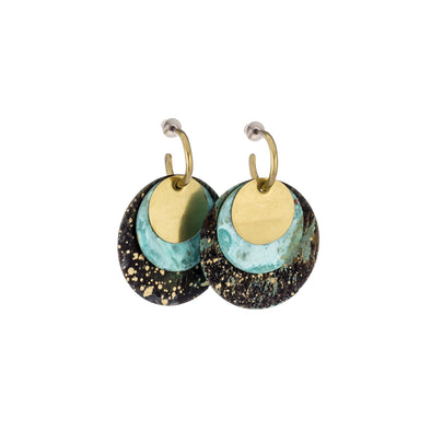 Earrings: Three Planets