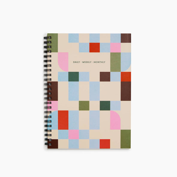 Daily Weekly Monthly Small Planner: Arches
