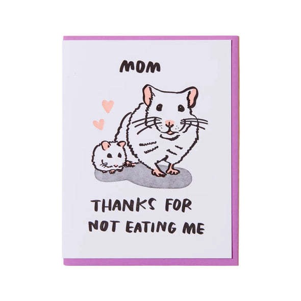 Card: Thanks for Not Eating Me