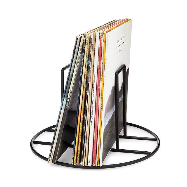 Hoop Magazine Rack: Black – ICA Retail Store