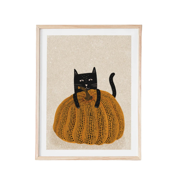 Print: Yayoi Catsama's Pumpkin