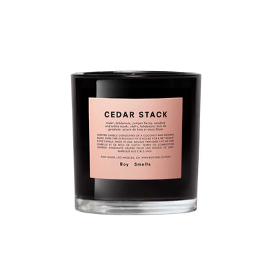 Boy Smells Candle: Cedar Stack