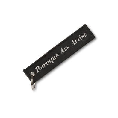 Fabric Keyring: Baroque Ass Artist