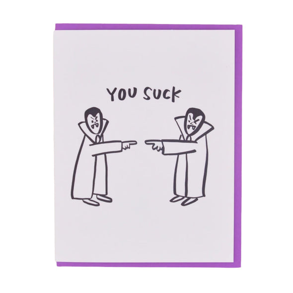 Card: You Suck