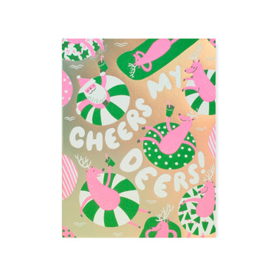 Card: Cheers Deers