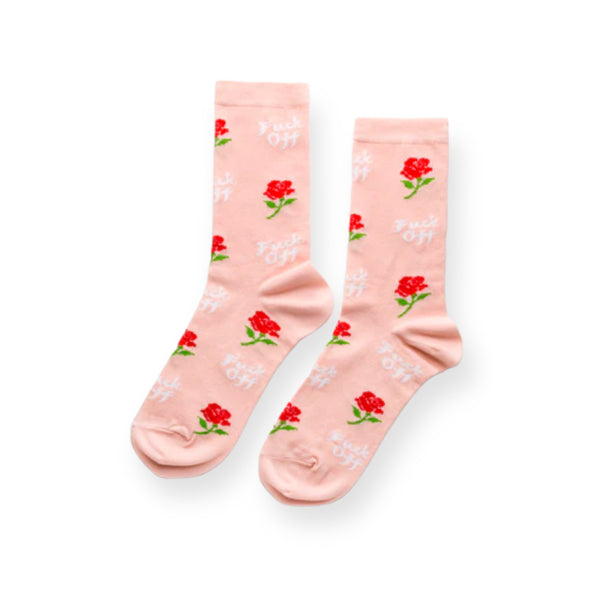 Socks: F*$! Off Rose