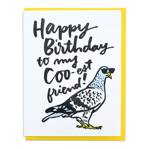 Card: Coo Birthday Pigeon