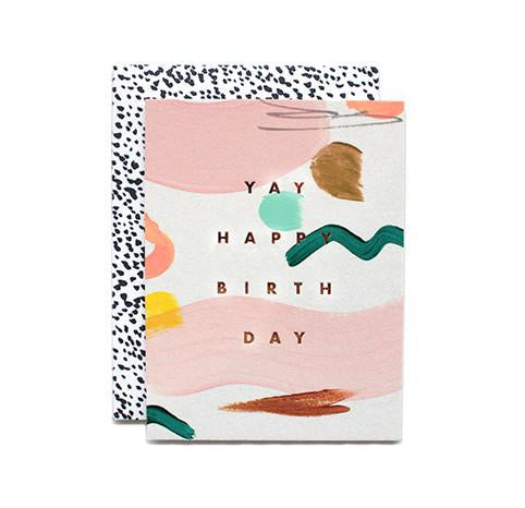 Card: Yay Happy Birthday