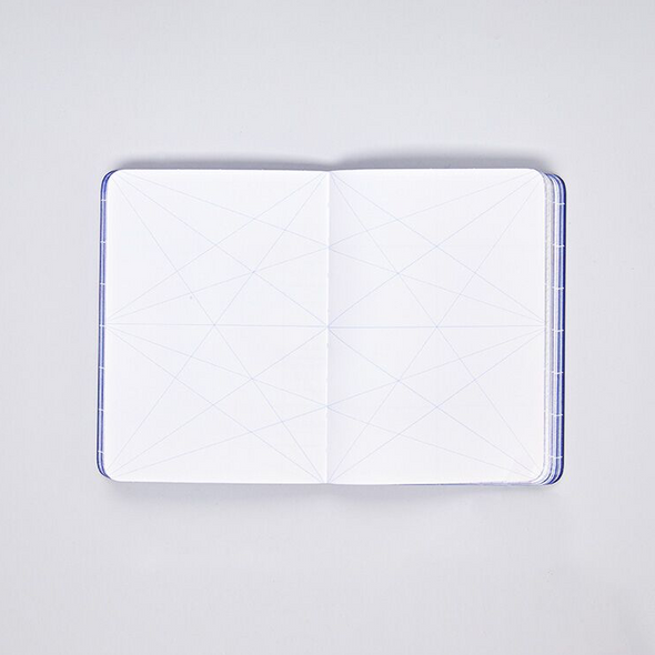 Notebook: Break the Grid Blue