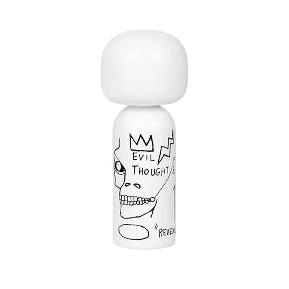 Basquiat Evil Thoughts White