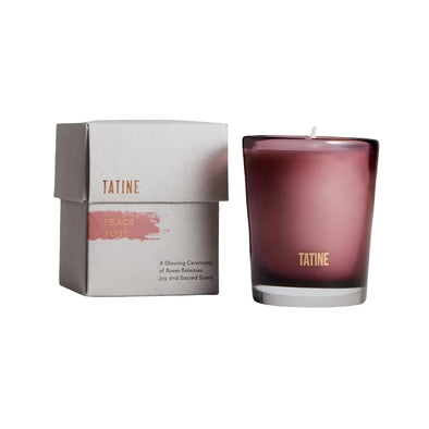 Tatine Candle: Peace Rose