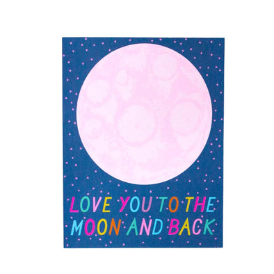 Card: Love You to the Moon and Back