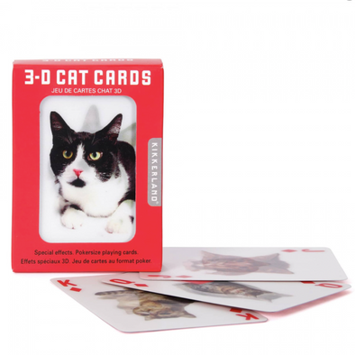 3D Playing Cards: Cats