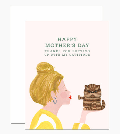 Card: Mom Cattitude