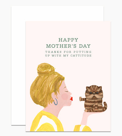 Card: Mom Cattitude