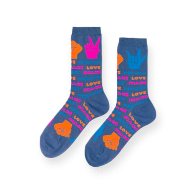 Socks: Love Peace Persist