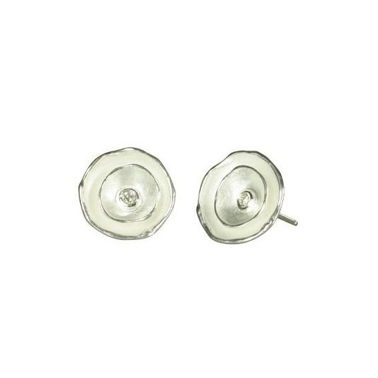 Earring: Oyster Diamond Posts