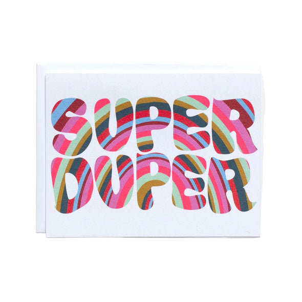 Card: Super Duper Rainbow