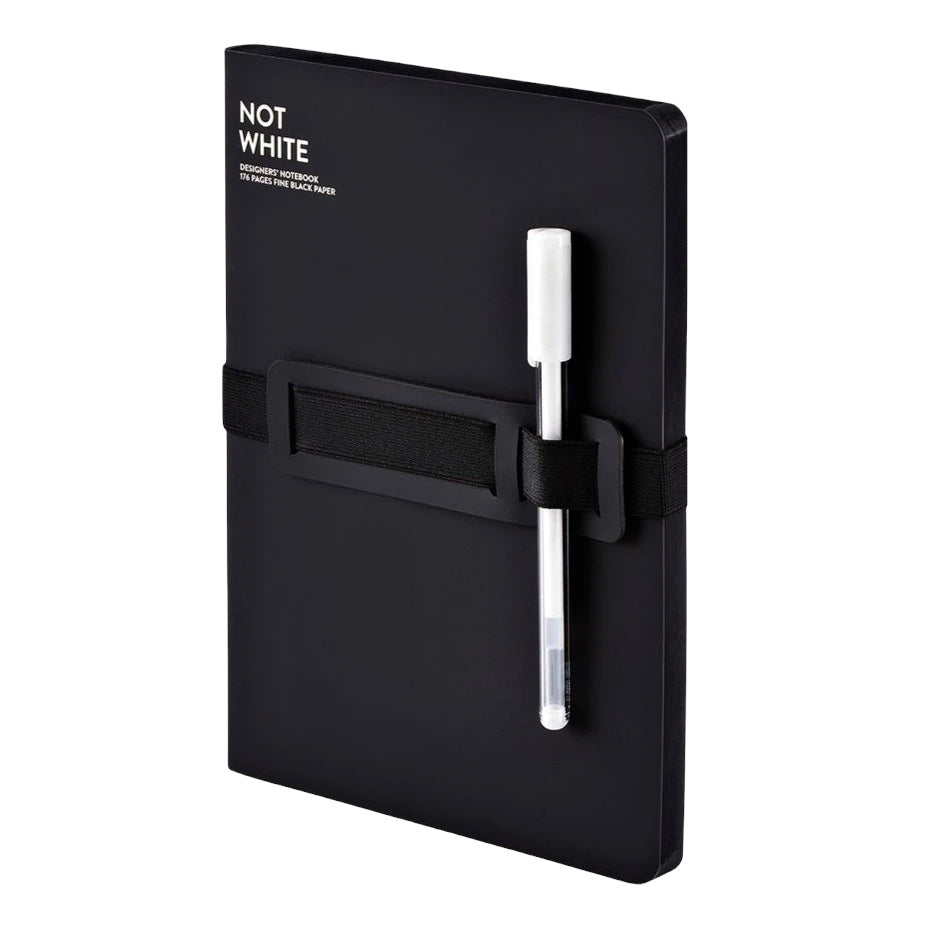 Notebook: Black Paper + White Pen – ICA Retail Store