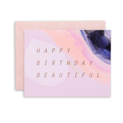 Card: Birthday Beautiful multi