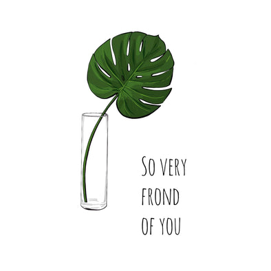 Card: Very Frond of You