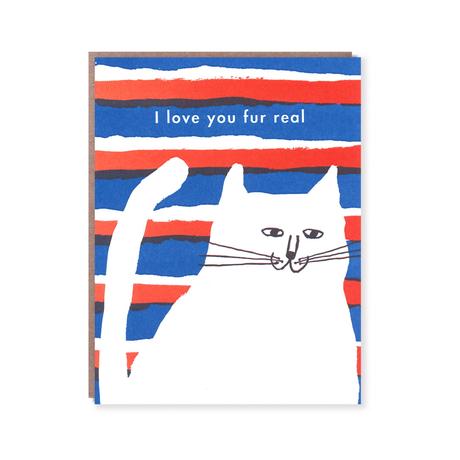 Card: Love You Fur Real
