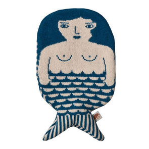 Hot Water Bottle: Mermaid Blue