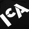 ICA Logo Hoodie: Black