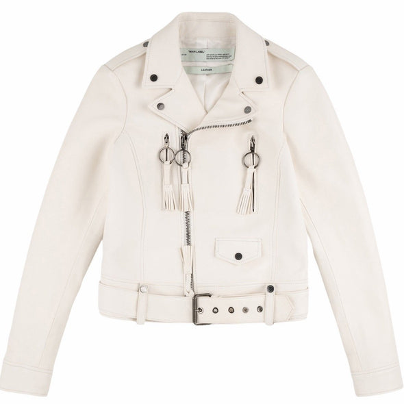 Virgil Abloh Off-White Leather Jacket