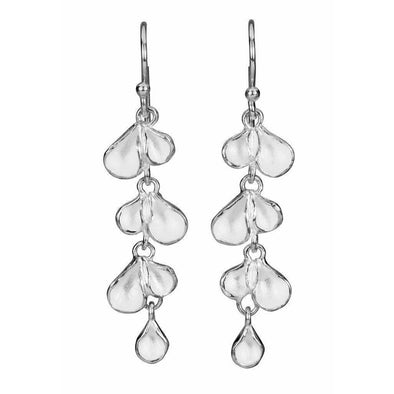 Earrings: Long Petal Pod SS