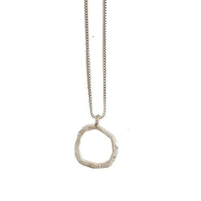 Necklace: Open Round 3 Diamonds