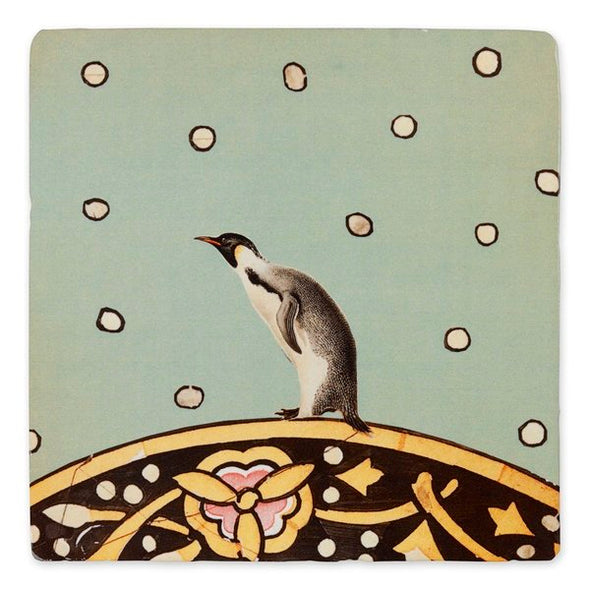Large Tile: March of Penguins