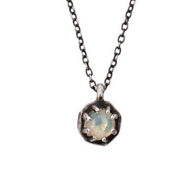 Necklace: Octagon Opal