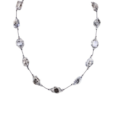 Necklace: Faceted Herkimer Diamond